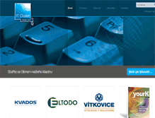 Tablet Screenshot of itcluster.cz